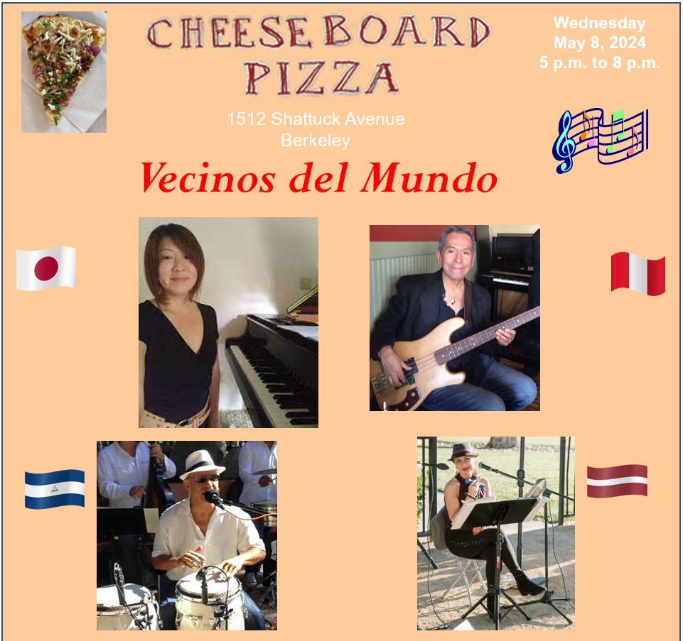 May 8th at Cheese Board