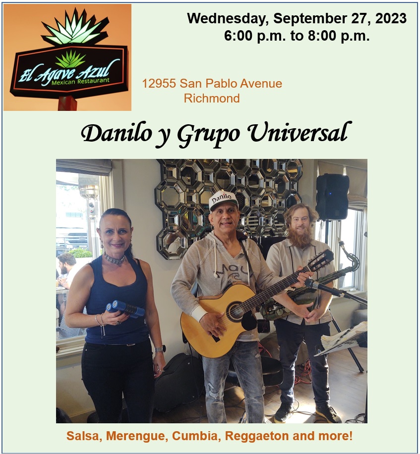 September 27th at Agave Azul