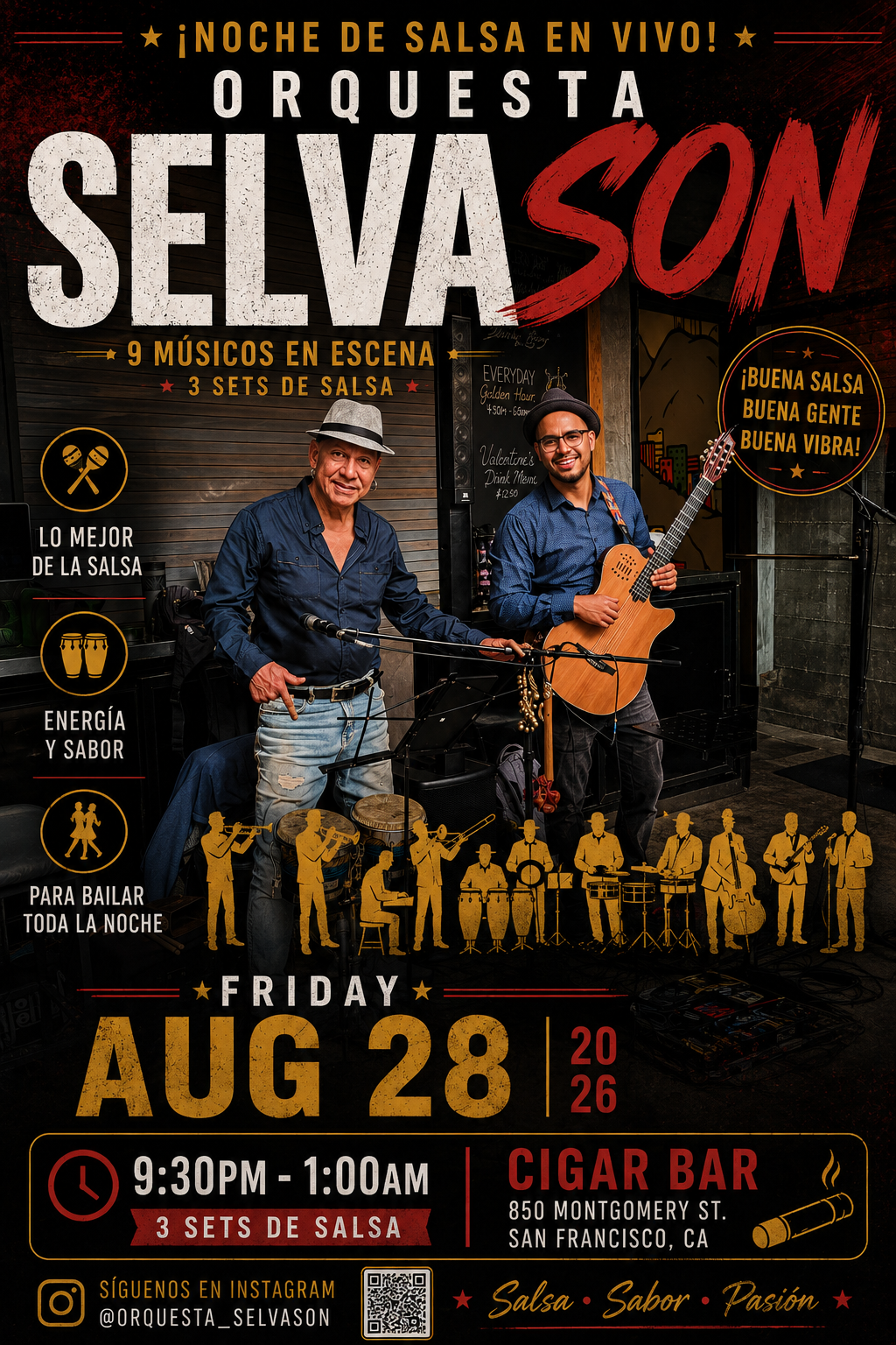 August 28th at Cigar Bar