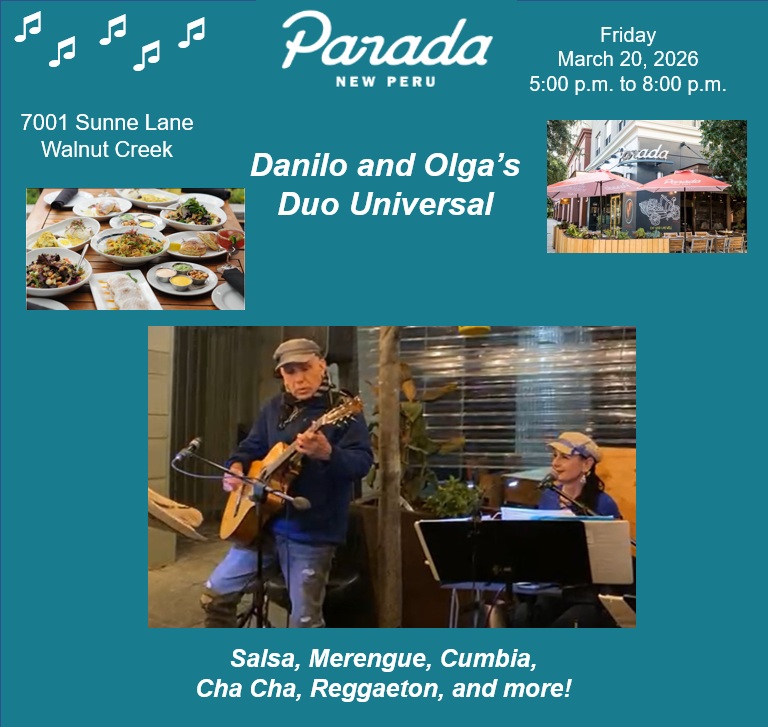 March 20th at Parada Kitchen