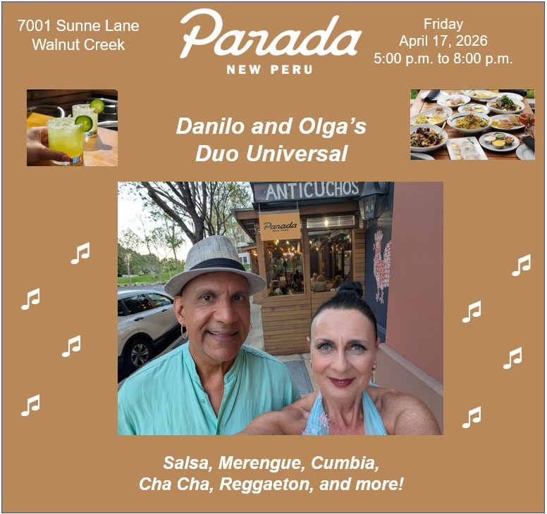 April 17th at Parada Kitchen
